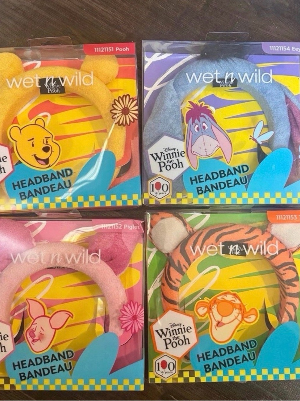 wet n wild Disney Winnie the Pooh Headband - Yellow, Blue, Pink, Orange
